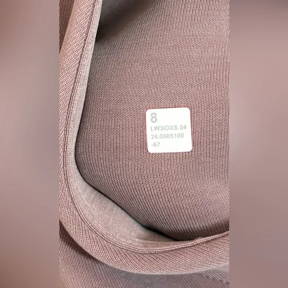 Lululemon•Brushed Softstreme Half Zip Cinch Pullover•Twilight Rose•FLAWLESS•8 - Picture 10 of 16